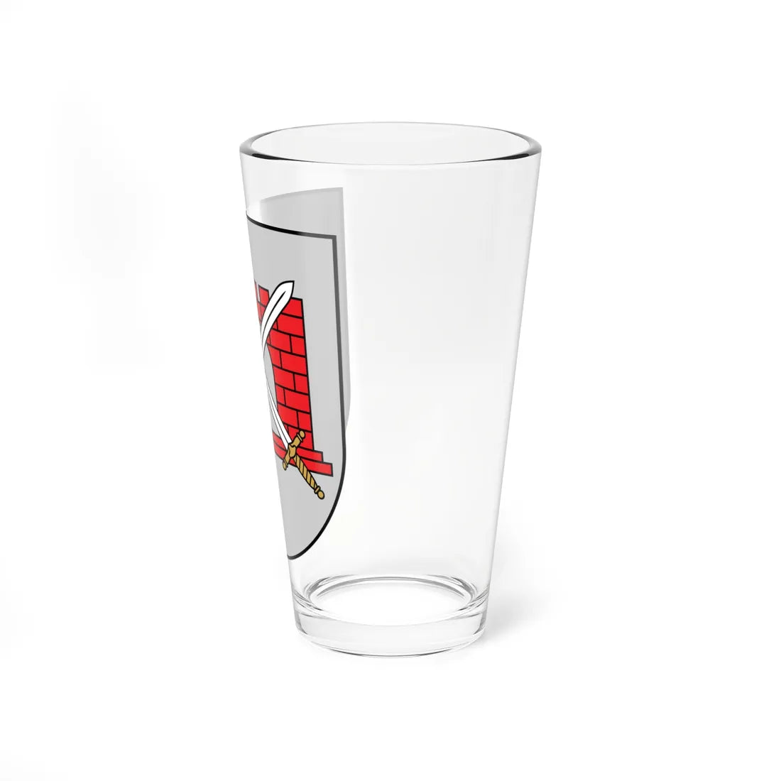 Sloka COA (Latvia) (Coat of Arms) Pint Glass 16oz - Go Mug Yourself