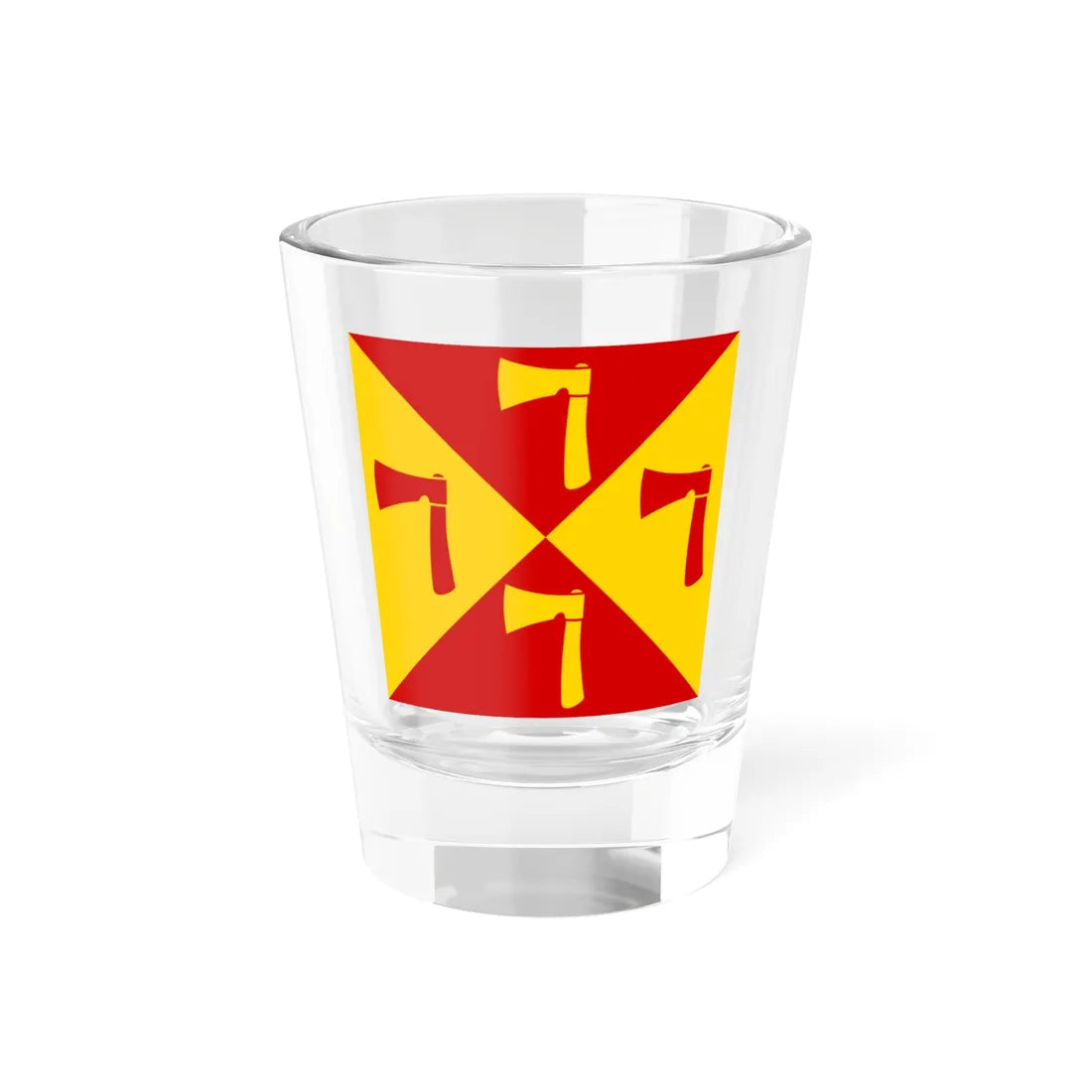 Slokhyni flag (Ukraine) Shot Glass 1.5oz 1.5oz - Go Mug Yourself