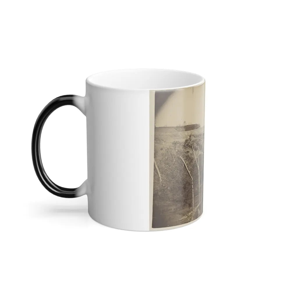 Sloped Hill Near the River (U.S. Civil War) Color Changing Coffee Mug 11oz-Go Mug Yourself