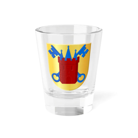 Sloten Fr wapen 1918 (Netherlands) (Coat of Arms) Shot Glass 1.5oz 1.5oz - Go Mug Yourself