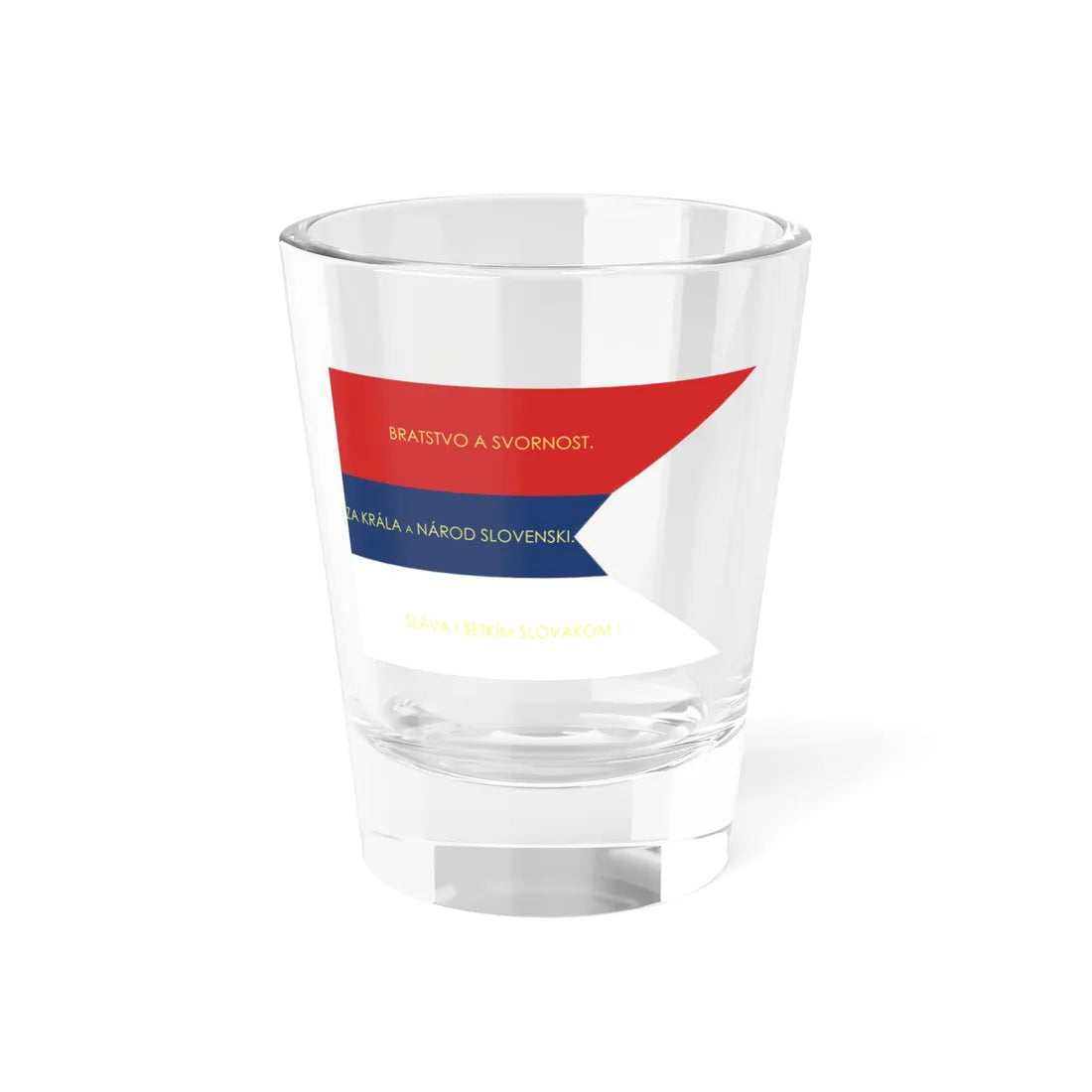 Slovak Flag 1848 (Slovakia) Shot Glass 1.5oz 1.5oz - Go Mug Yourself