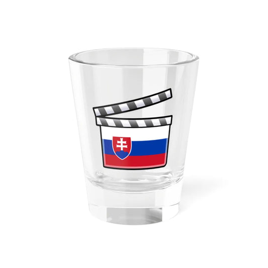 Slovakia Film Clapperboard (Slovakia) Shot Glass 1.5oz 1.5oz - Go Mug Yourself