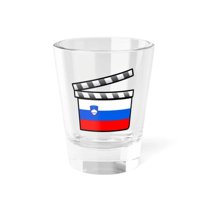 Slovenia film clapperboard (Slovenia) Shot Glass 1.5oz 1.5oz - Go Mug Yourself