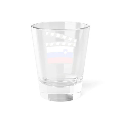 Slovenia film clapperboard (Slovenia) Shot Glass 1.5oz - Go Mug Yourself
