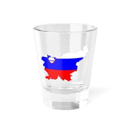Slovenia-Flagmap (Slovenia) Shot Glass 1.5oz 1.5oz - Go Mug Yourself