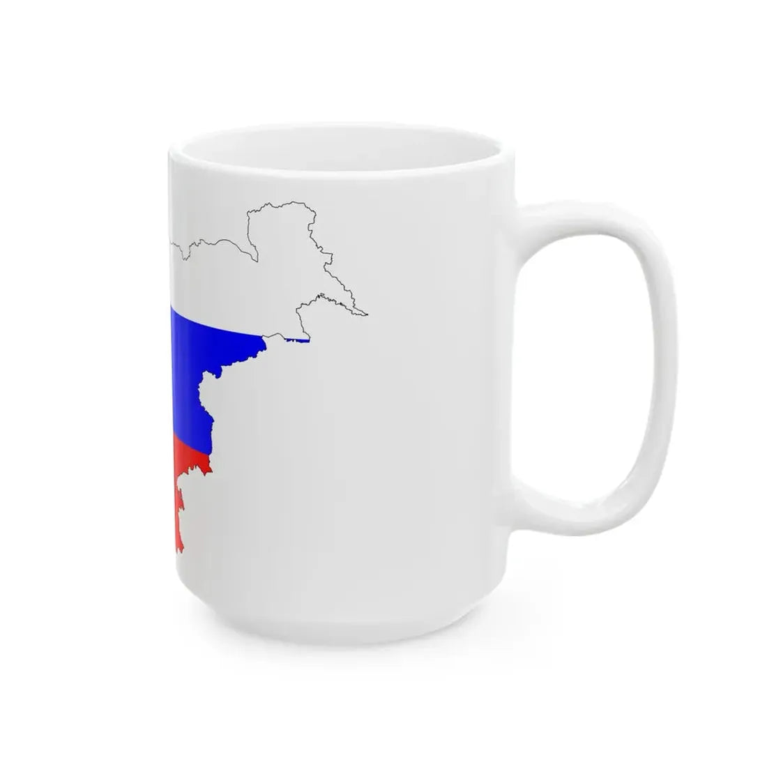 Slovenia-Flagmap (Slovenia) White Coffee Mug - Go Mug Yourself