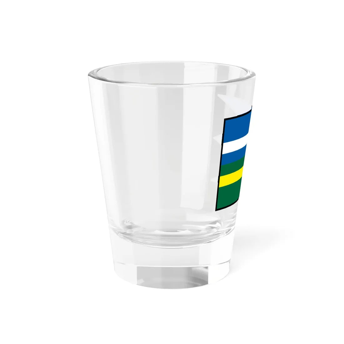 Slovenska Nova Ves Trnava Flag (Slovakia) Shot Glass 1.5oz - Go Mug Yourself