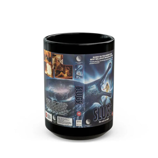 SLUGS (VHS COVER) - Black Coffee Mug 15oz - Go Mug Yourself