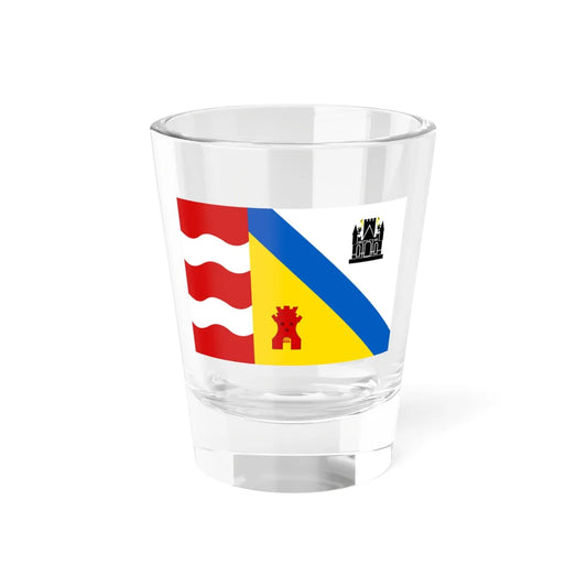 Sluis vlag (Netherlands) Shot Glass 1.5oz 1.5oz - Go Mug Yourself