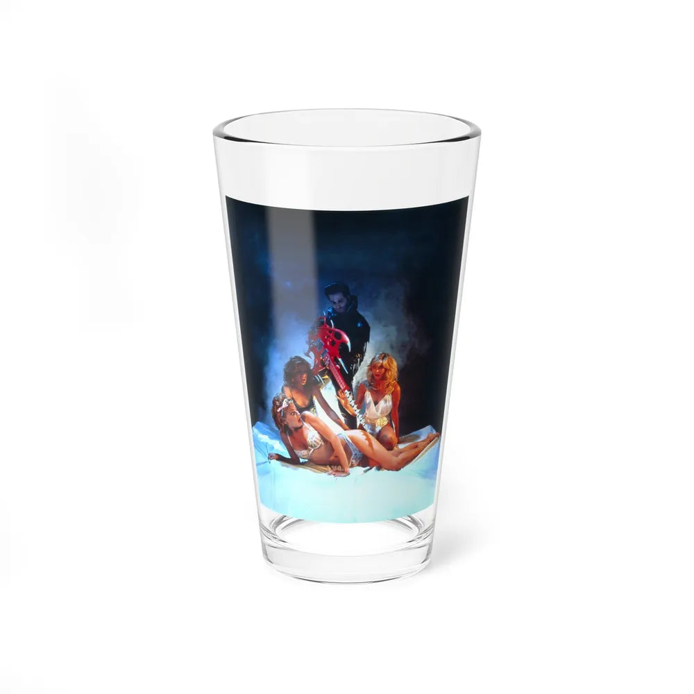 SLUMBER PARTY MASSACRE II (ART) 1987 Movie Poster - Pint Glass 16oz-16oz-Go Mug Yourself