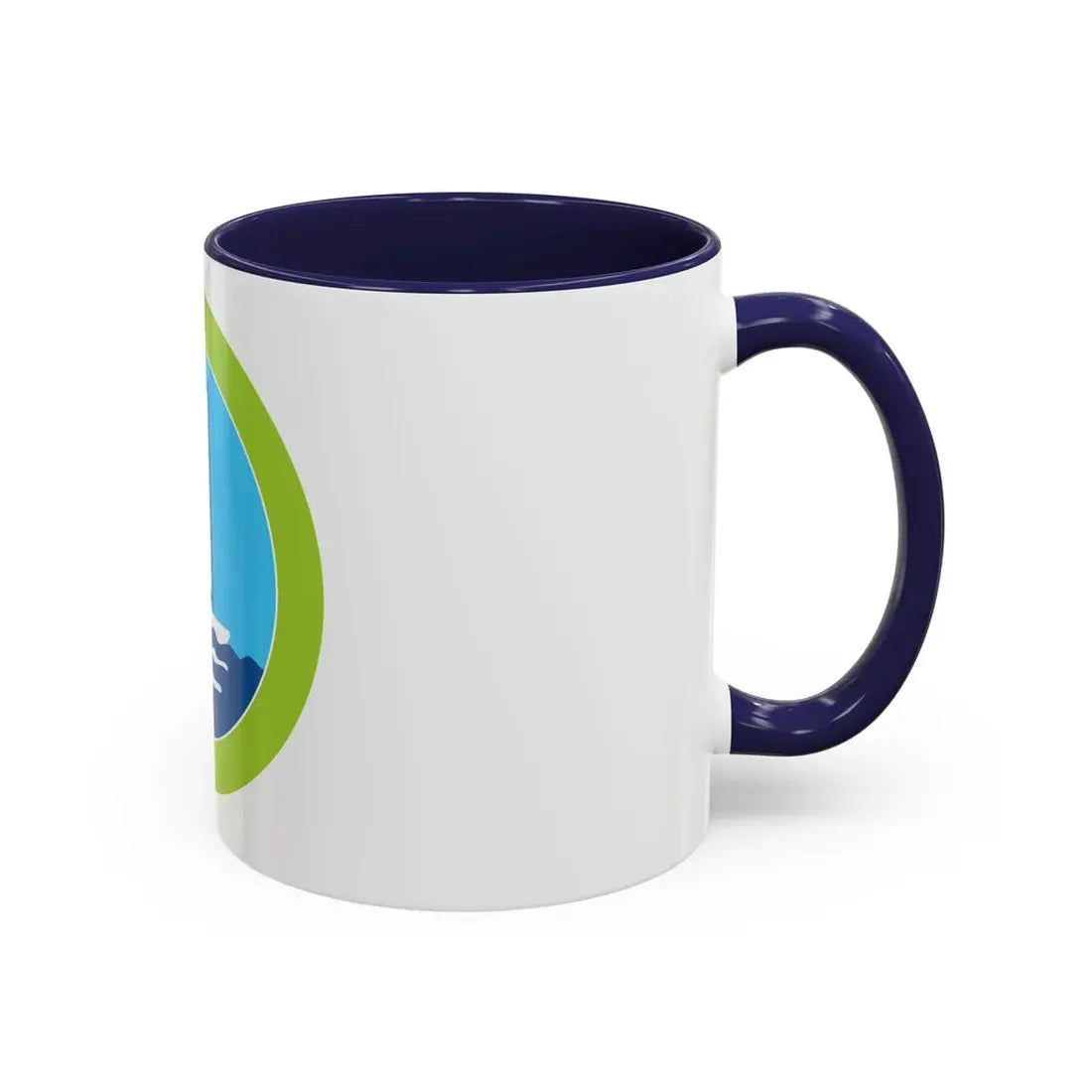 Small Boat Sailing (Boy Scout Merit Badge) Accent Coffee Mug - Go Mug Yourself