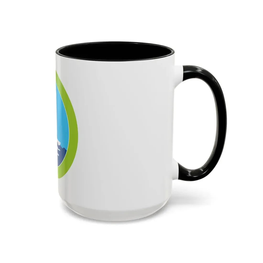Small Boat Sailing (Boy Scout Merit Badge) Accent Coffee Mug - Go Mug Yourself