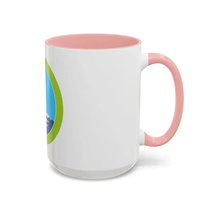 Small Boat Sailing (Boy Scout Merit Badge) Accent Coffee Mug - Go Mug Yourself