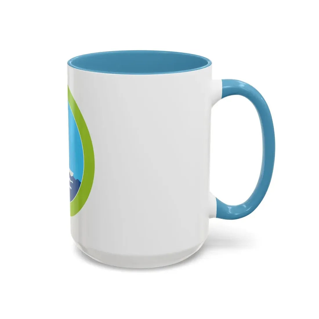 Small Boat Sailing (Boy Scout Merit Badge) Accent Coffee Mug - Go Mug Yourself