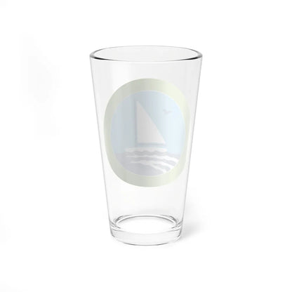 Small Boat Sailing (Boy Scout Merit Badge) Pint Glass 16oz-Go Mug Yourself