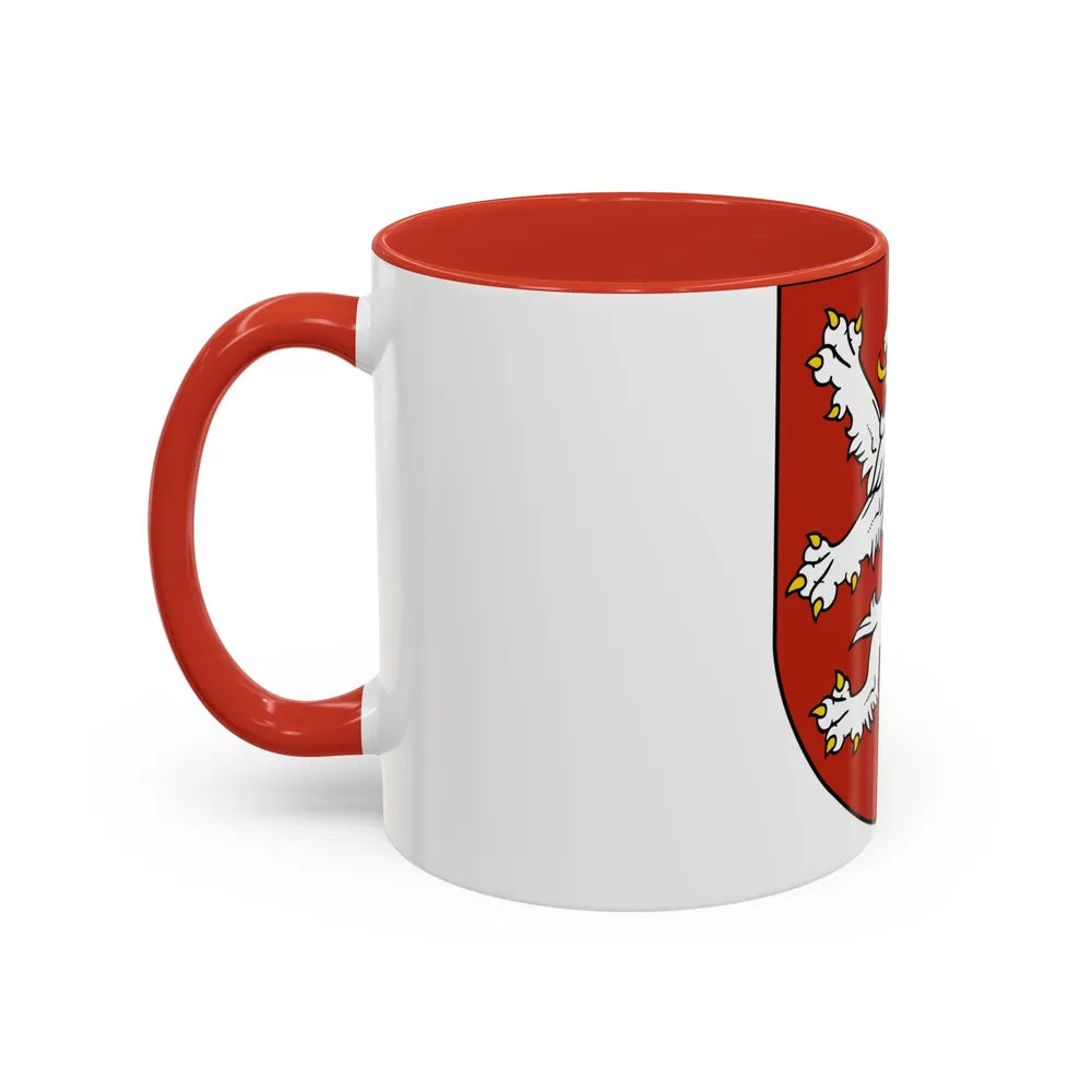 Small coat of arms of the Czech Republic - Accent Coffee Mug - Go Mug Yourself