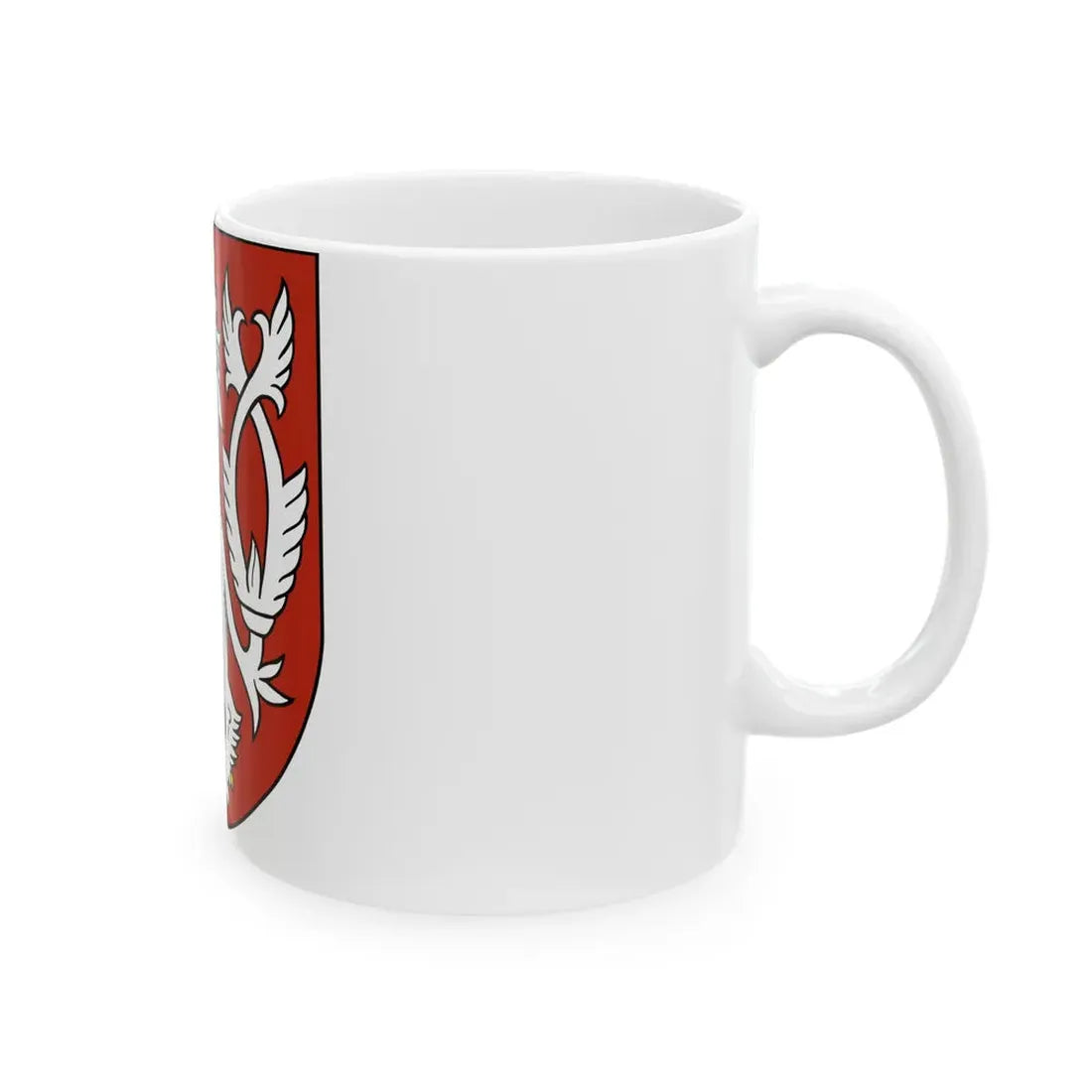 Small coat of arms of the Czech Republic - White Coffee Mug - Go Mug Yourself