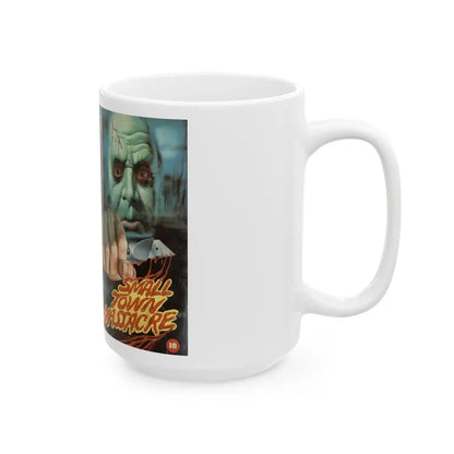 SMALL TOWN MASSACRE (VHS COVER) - White Coffee Mug - Go Mug Yourself