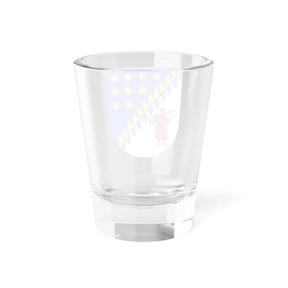 Smaller Coat of arms of Dnipropetrovsk Oblast (Ukraine) (Coat of Arms) Shot Glass 1.5oz - Go Mug Yourself
