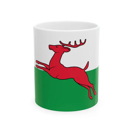 Smallingerland flag (Netherlands) White Coffee Mug 11oz - Go Mug Yourself