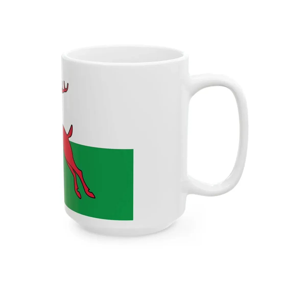 Smallingerland flag (Netherlands) White Coffee Mug - Go Mug Yourself