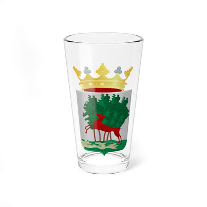 Smallingerland wapen (Netherlands) (Coat of Arms) Pint Glass 16oz 16oz - Go Mug Yourself