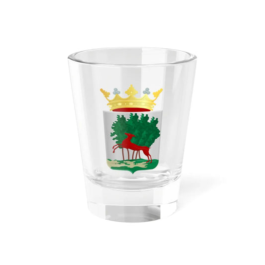 Smallingerland wapen (Netherlands) (Coat of Arms) Shot Glass 1.5oz 1.5oz - Go Mug Yourself