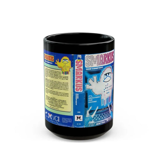 SMARKUS AND COMPANY (VHS COVER) - Black Coffee Mug 15oz - Go Mug Yourself