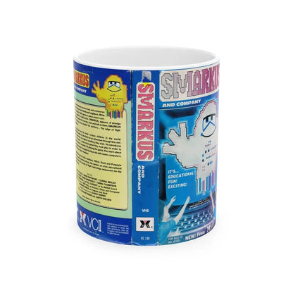SMARKUS AND COMPANY (VHS COVER) - White Coffee Mug 11oz - Go Mug Yourself