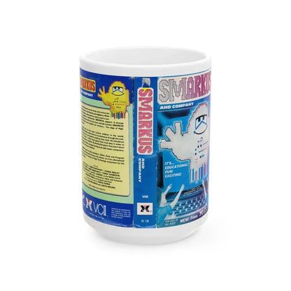 SMARKUS AND COMPANY (VHS COVER) - White Coffee Mug 15oz - Go Mug Yourself