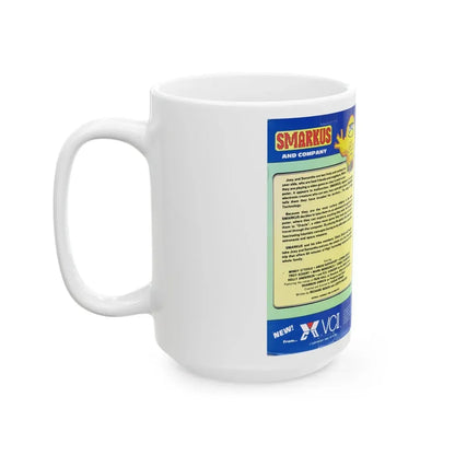SMARKUS AND COMPANY (VHS COVER) - White Coffee Mug - Go Mug Yourself