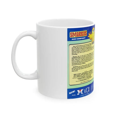 SMARKUS AND COMPANY (VHS COVER) - White Coffee Mug - Go Mug Yourself