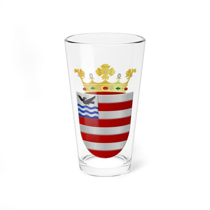 Smilde wapen (Netherlands) (Coat of Arms) Pint Glass 16oz 16oz - Go Mug Yourself