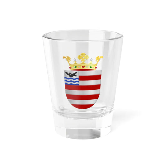 Smilde wapen (Netherlands) (Coat of Arms) Shot Glass 1.5oz 1.5oz - Go Mug Yourself