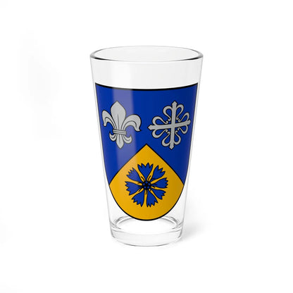 Smiltenes novada ģerbonis (Latvia) (Coat of Arms) Pint Glass 16oz 16oz - Go Mug Yourself