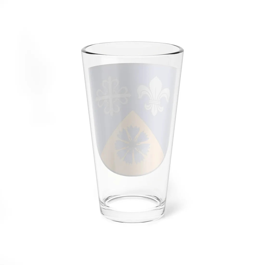 Smiltenes novada ģerbonis (Latvia) (Coat of Arms) Pint Glass 16oz - Go Mug Yourself