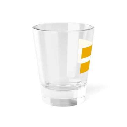 Smiltenes novada karogs (Latvia) Shot Glass 1.5oz - Go Mug Yourself