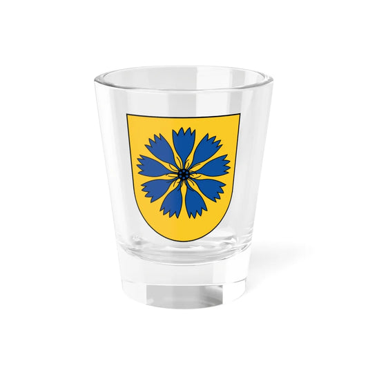 Smiltenes novads COA (Latvia) (Coat of Arms) Shot Glass 1.5oz 1.5oz - Go Mug Yourself