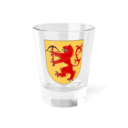 Småland vapen (Sweden) (Coat of Arms) Shot Glass 1.5oz 1.5oz - Go Mug Yourself