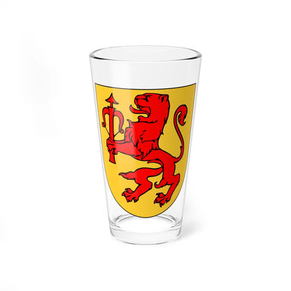 SmålandCoA (Sweden) (Coat of Arms) Pint Glass 16oz 16oz - Go Mug Yourself