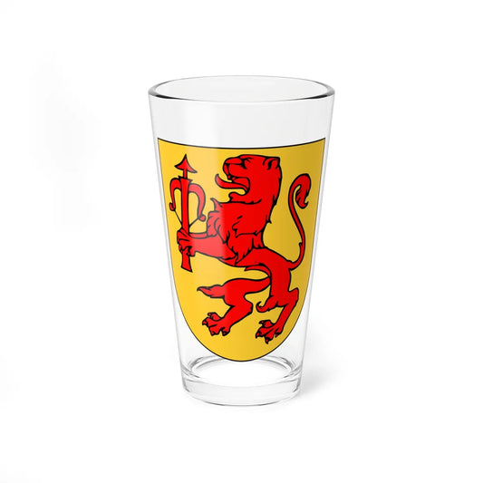 SmålandCoA (Sweden) (Coat of Arms) Pint Glass 16oz 16oz - Go Mug Yourself