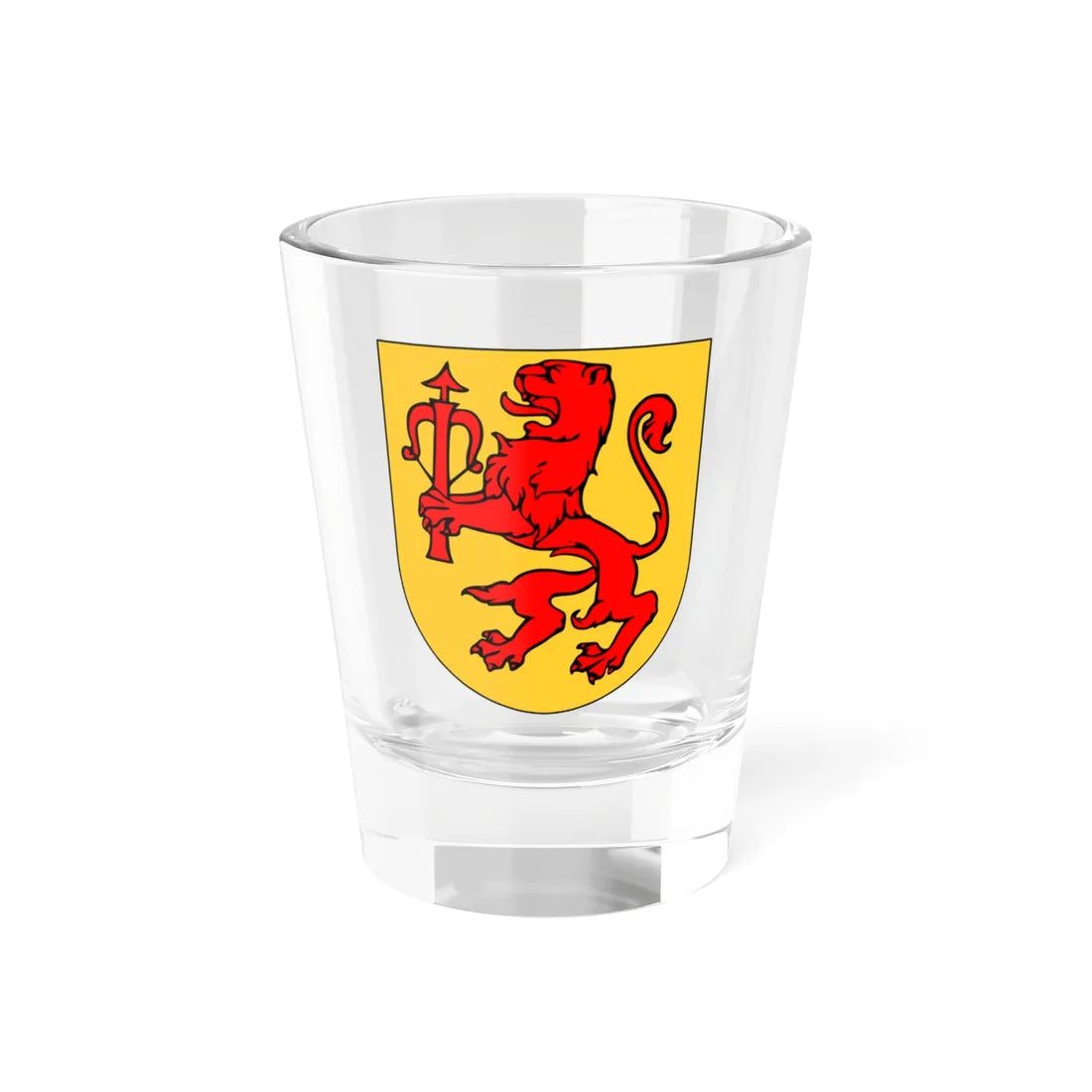 SmålandCoA (Sweden) (Coat of Arms) Shot Glass 1.5oz 1.5oz - Go Mug Yourself