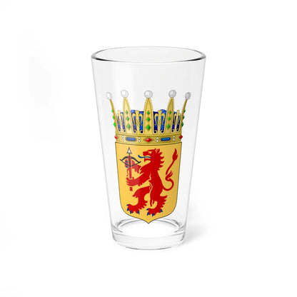Smålands vapen crowned (Sweden) (Coat of Arms) Pint Glass 16oz 16oz - Go Mug Yourself