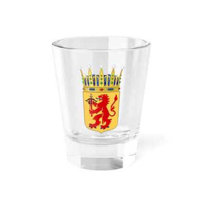 Smålands vapen crowned (Sweden) (Coat of Arms) Shot Glass 1.5oz 1.5oz - Go Mug Yourself
