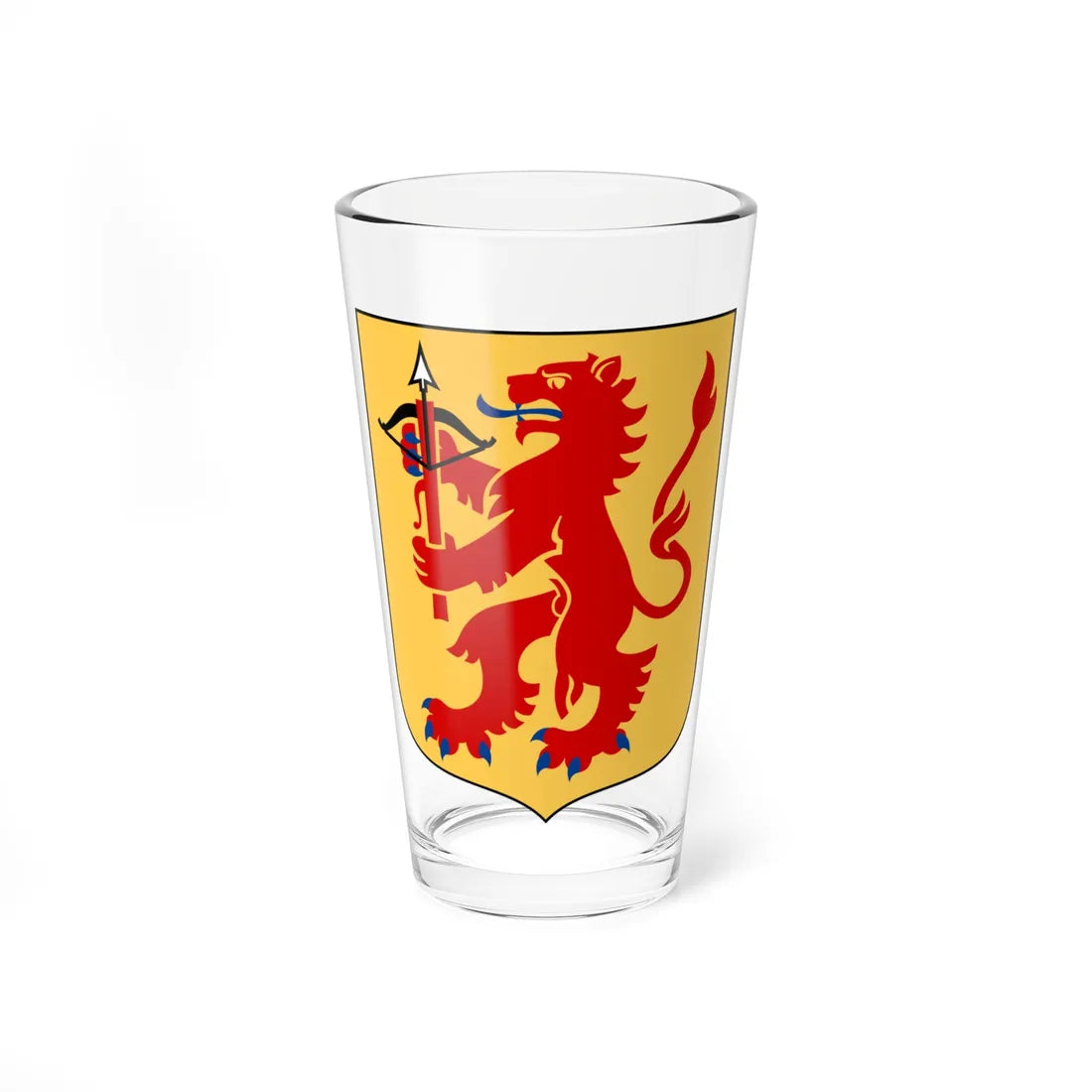 Smålands vapen (Sweden) (Coat of Arms) Pint Glass 16oz 16oz - Go Mug Yourself