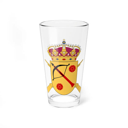 Smålandsbrigaden vapen (Sweden) (Coat of Arms) Pint Glass 16oz 16oz - Go Mug Yourself