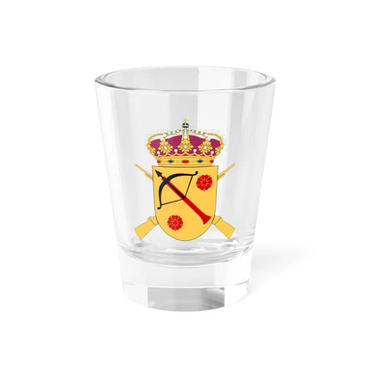 Smålandsbrigaden vapen (Sweden) (Coat of Arms) Shot Glass 1.5oz 1.5oz - Go Mug Yourself