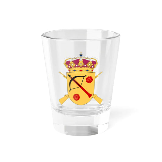 Smålandsbrigaden vapen (Sweden) (Coat of Arms) Shot Glass 1.5oz 1.5oz - Go Mug Yourself