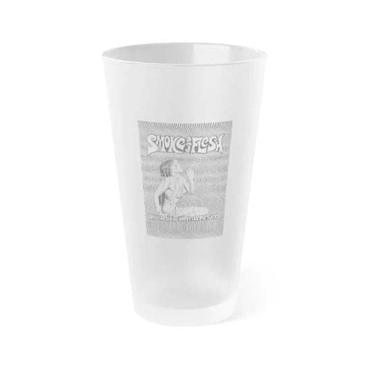 SMOKE AND FLESH 1968 Movie Poster - Frosted Pint Glass 16oz-Go Mug Yourself