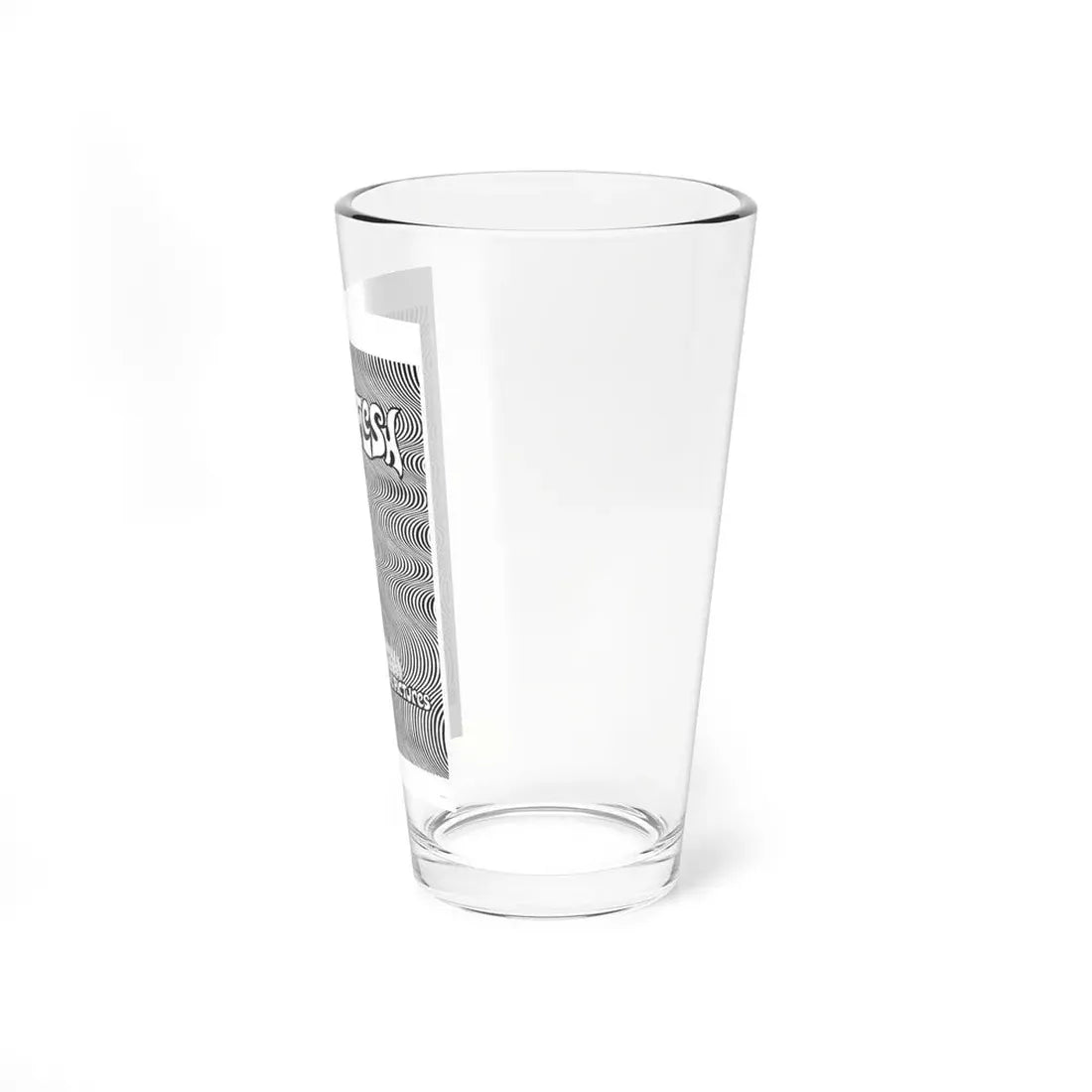 SMOKE AND FLESH 1968 Movie Poster - Pint Glass 16oz - Go Mug Yourself